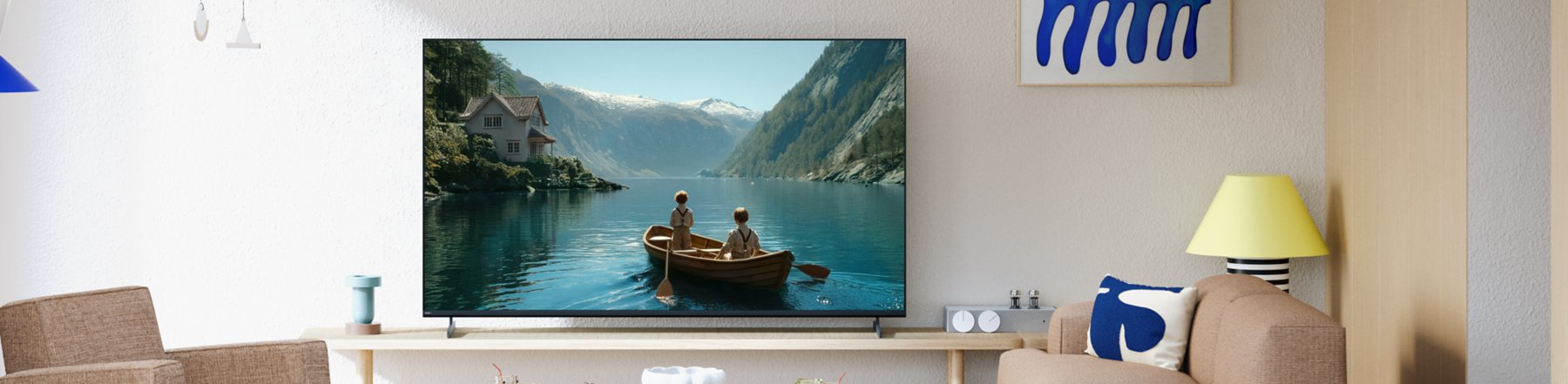 Sony BRAVIA television in a dark living room